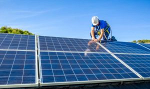 Installation et mise en production des panneaux solaires photovoltaïques à Saint-Jean-de-Bournay
